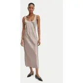 Calvin Klein Satin Midi Slip Dress