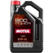 Motul 8100 Power 5w40 Car 5l Motorolja