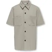 Only & Sons Junior Skjorta 'OSJNEW KODYL' taupe