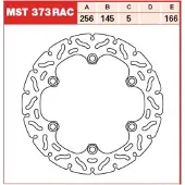 TRW Bromsskivor Racing, bak, typgodkännande F+B MST373RAC STATIONAER