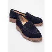 Forever & Always Bree Platå Penny Läder Loafer Dam