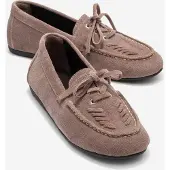 Forever & Always Lorven Läder Snörning Loafer Dam