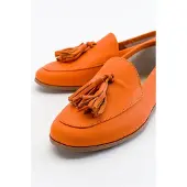 Forever & Always Mona Mjuk Läder Tofs Loafer Dam