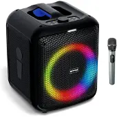 Gemini GGO-650L LED Portable Bluetooth Karaoke Speaker