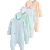 Next Pyjamas azur / pastellblå / pastellgrön / pastellrosa