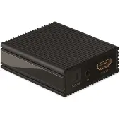 Goobay 58477, Svart, HDMI, Toslink, Kvinnlig kontakt, Manlig kontakt, 60,5 mm