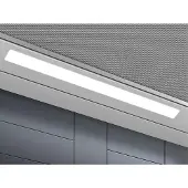 Electrolux 600 LFP616X - Kåpa - teleskopisk - bredd: 59.8 cm - djup: 30 cm - utsug och återcirkulering (-) - grå