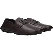 Dolce&Gabbana Brun Läder Slip-On Loafers