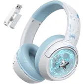 Onikuma GT802 gaming-hörlurar (vit)