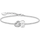 Thomas Sabo intertwined hearts hjärtarmband A2163-051-14-L19v