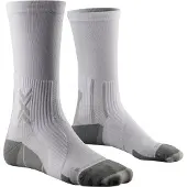 X-socks - Trail running kläder - Run Perform Crew Arctic White/Pearl Grey för UnisexTrä - Storlek 39-41 - Vit