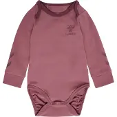 Hummel Body l/ä - hmlMaule - Lila - - 1 år (80) - Body L/Ä