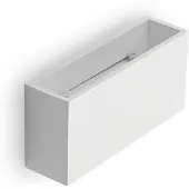 LINDBY Vägglampa , Mavora, dimbara, Vit, Vardagsrum, Gips / lera, Modern