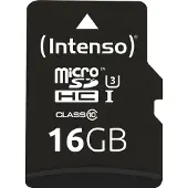 Intenso Professional microSDHC-Kort 16 GB Class 10, UHS-I inkl. SD-adapter