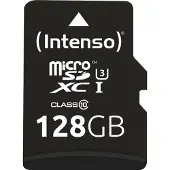 Intenso Professional microSDXC-Kort 128 GB Class 10, UHS-I inkl. SD-adapter