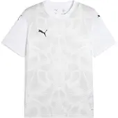 Puma Matchtröja teamULTIMATE - White/Svart Barn, storlek 128 cm