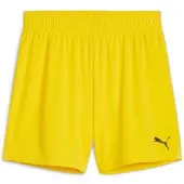 Puma Fotbollsshorts Teamgoal - Gul/Svart Dam, storlek Large