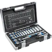 Högert Verktygspaket HT1R465; 3/8''; 36 st.
