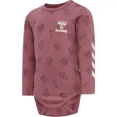 Hummel Body l/ä - hmlAten - Deko Rose - - 3 år (98) - Body L/Ä