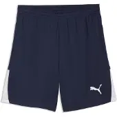 Puma Sportbyxa 'TeamLIGA26' marinblå / vit