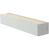 LINDBY LED vägglampa Lonisa , Vitt / opal, Vardagsrum / matsal, Metall, Modern, LED-vägglampa, vägglampa inomhus