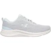 SKECHERS Låg sneaker '150620 SKECH LITE PRO 2.0 gray grigio scarpe donna lacci memory foam VEGAN' ljusgrå