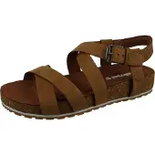 Timberland Women's Malibu Waves Ankle Strap Sandal Saddle