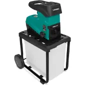 Vonroc Kompostkvarn – 2800W – Ljudlös motor | Inkl. 60L uppsamlingsbehållare