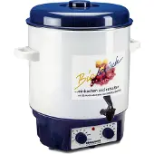 Rommelsbacher KA 1804 - Förvaringskokare - 27 liter - 1.8 kW - vit / blå