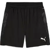 Puma Träningsshorts teamCUP - Svart/Silver/Mörkgrå, storlek 3XL