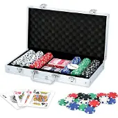 EDM Pokerset Med Portfölj Brädspel