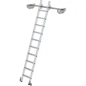 MUNK Günzburger Steigtechnik 44610 Aluminium Hyllstege Arbetshöjd (max.): 3.59 m