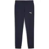 Puma Sportbyxa 'TeamGOAL' marinblå / vit