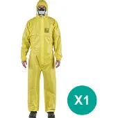 Ansell YY23T-00132-03 Engångsskyddskläder Storlek: M Gul