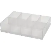Raaco A 8-1 Sortimentlåda-insats (L x B x H) 220 x 160 x 47 mm Antal fack: 8 Tray Innehåll 1 st