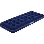 Bestway Uppblåsbar Flockad Luftmadrass 67000 185x76x22 Cm