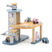 Polar B 44029 PolarB parkering och garage med helikopter