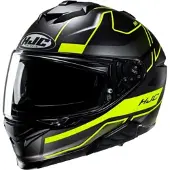 HJC i71 Iorix MC3HSF Integralhjälm Matt/Svart/Gul L Unisex sort