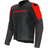 Dainese Racing 5 perforerad motorcykel läderjacka