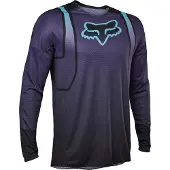 FOX 360 Vizen MX jersey Svart/Lila L Unisex sort