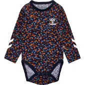 Hummel Body l/ä - HmlConfetti - Black Iris - - 74 - Body L/Ä
