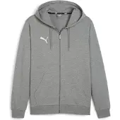 Puma Luvtröja teamGOAL Casuals Full Zip - Grå/White, storlek 3XL