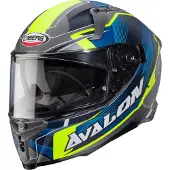 Caberg Avalon X Optic Integralhjälm Grå/Blå/Gul M Unisex