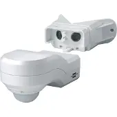 Brennenstuhl PIR 240, Passiv infraröd (PIR) sensor, Kabel, Vit, IP44, 10 - 240 s, 240°