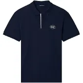 EA7 för män. 7M001539_AF13511 Polo Golf Pro marin (M), Casual, Bomull, Kort ärm, Marino