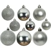 Décoris Season Silver julgranskulsset - 30 st