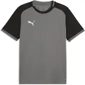 Puma Funktionstopp 'TeamLIGA26 Matchday' mörkgrå / svart / vit