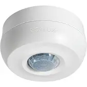 ESYLUX EB10430473 Tak-närvarodetektor Utanpåliggande 360 ° Relä Vit IP40