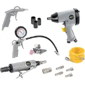 Powerplus Powair0021 Pneumatiskt Verktygssats 25 Bitar