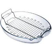 Pyrex Ugnsform Pyrex Irresistible Transparent Glas (39 x 27 cm)